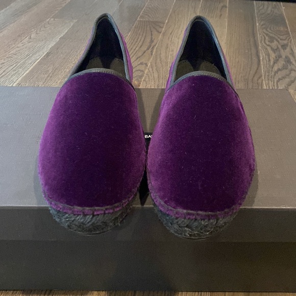 NIB DOLCE&GABBANA Suede Italian Purple Loafer - Picture 6 of 13